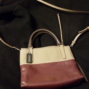 Leather Coach purse